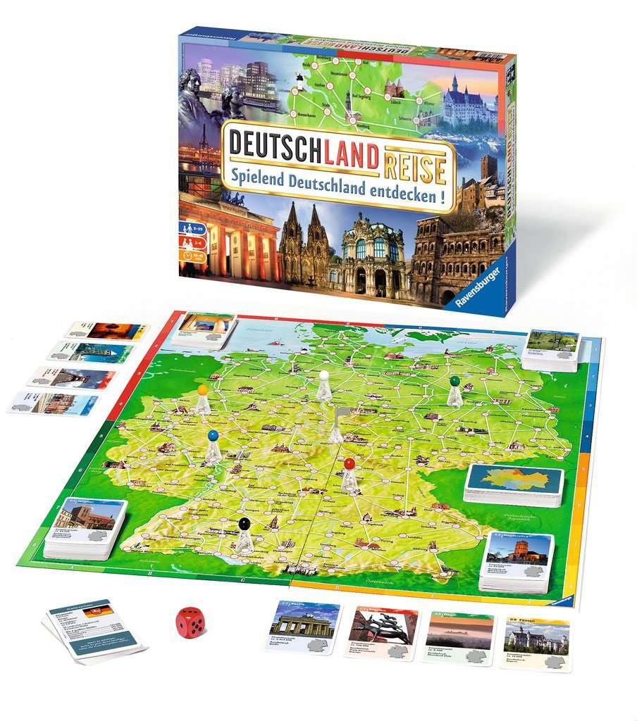 Produktbild Ravensburger Spiel - Deutschlandreise Familienklassiker ab 8 Jahren 3 von 3