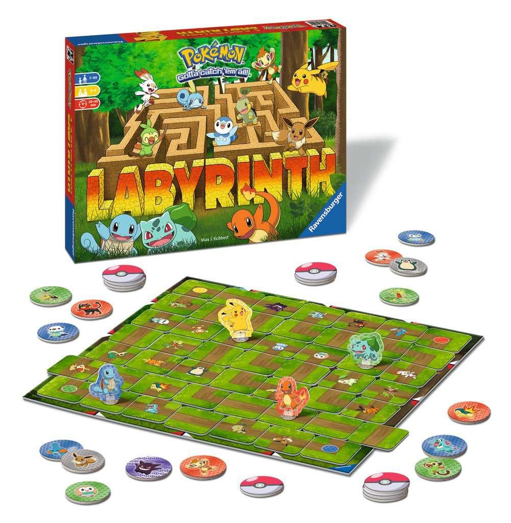 Produktbild Ravensburger Spiel - Pokémon Labyrinth - Familienspiel für 2-4 Spieler ab 7 Jahren 3 von 3