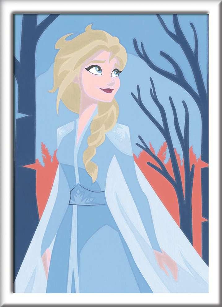 Ravensburger Beschäftigung - CreArt - Malen nach Zahlen  27698 - Elsa – Kinder ab 7 Jahren
