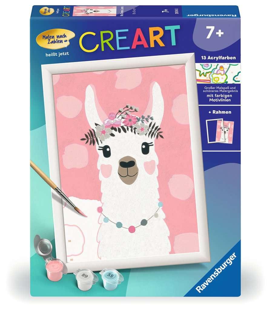 Produktbild Ravensburger Beschäftigung - CreArt - Malen nach Zahlen  28514 - No Drama Lama – Kinder ab 7 Jahren 2 von 2