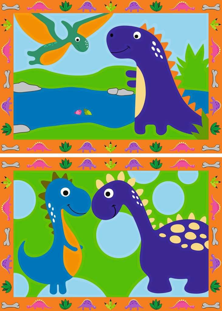 Ravensburger Beschäftigung - CreArt, Malen nach Zahlen Junior - Land der Dinosaurier