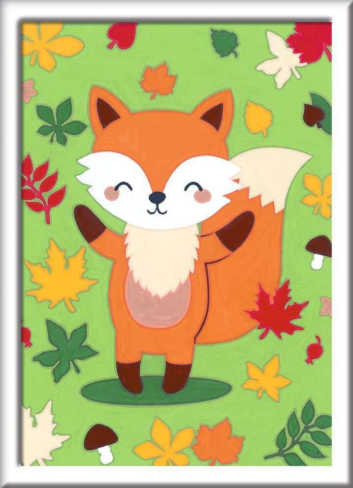 Produktbild Ravensburger Beschäftigung - Malen nach Zahlen - 28777 - Süßer Fuchs – Kinder ab 7 Jahren 2 von 4