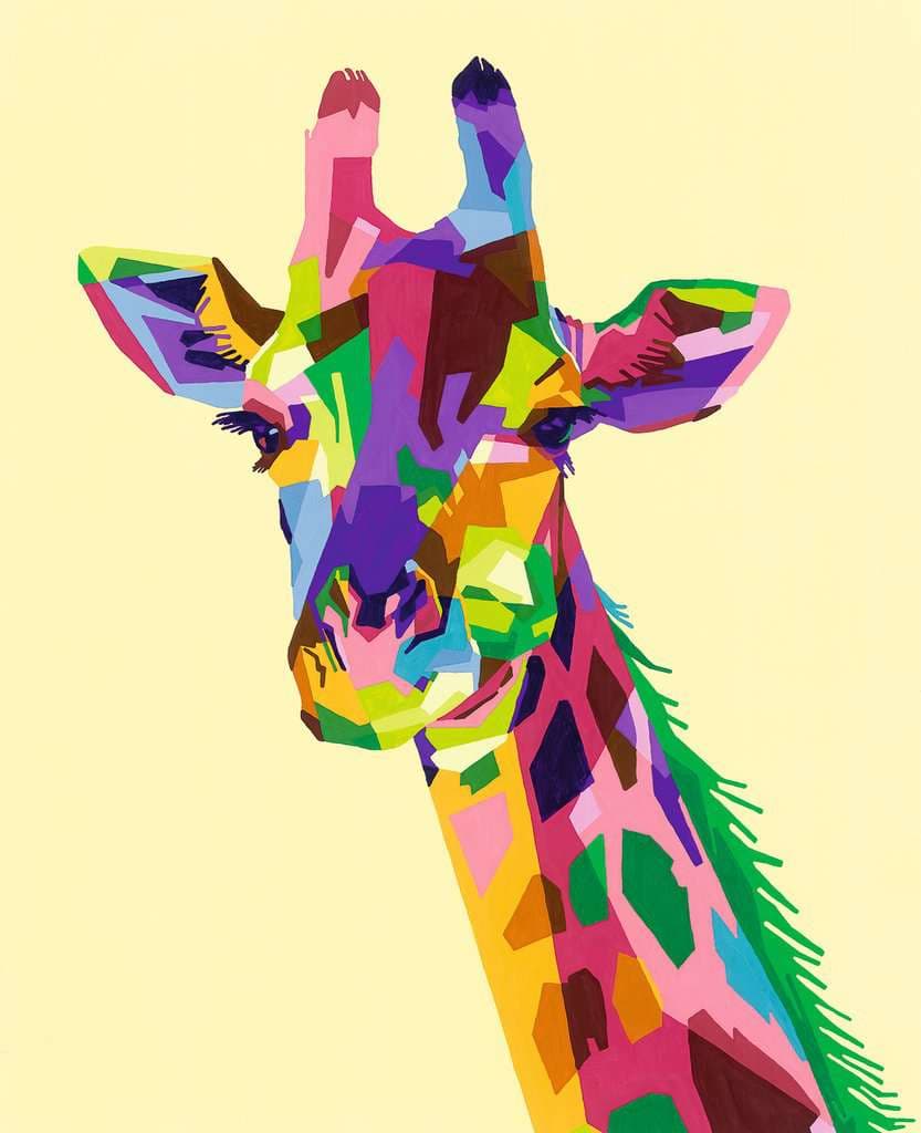 Ravensburger Beschäftigung - CreArt Adults Trend - Funky Giraffe