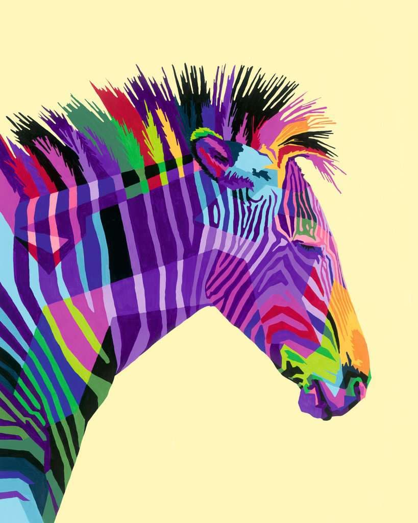 Ravensburger Beschäftigung - CreArt Adults Trend - Funky Zebra
