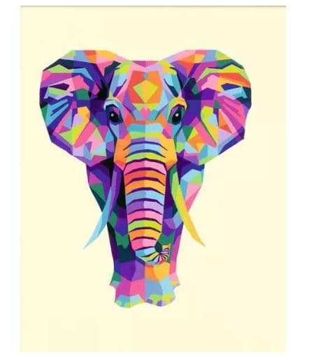 Produktbild Ravensburger Beschäftigung - CreArt Funky Elephant - Malen nach Zahlen für Erwachsene 6 von 6