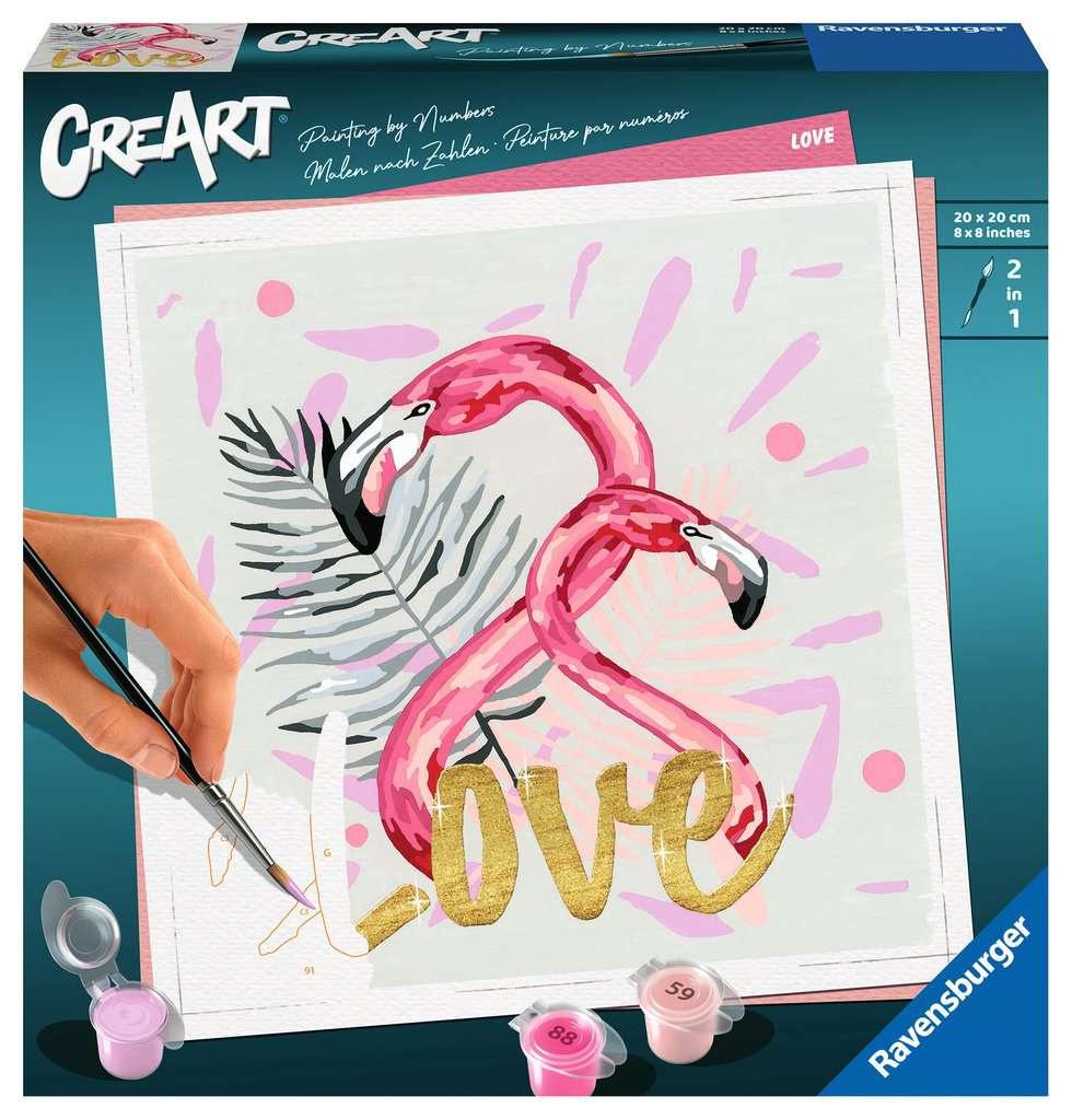 Ravensburger Beschäftigung - CreArt - Malen nach Zahlen 29029 – Love