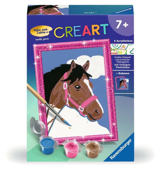 Ravensburger Beschäftigung - CreArt - Malen nach Zahlen 29607 - Pferd