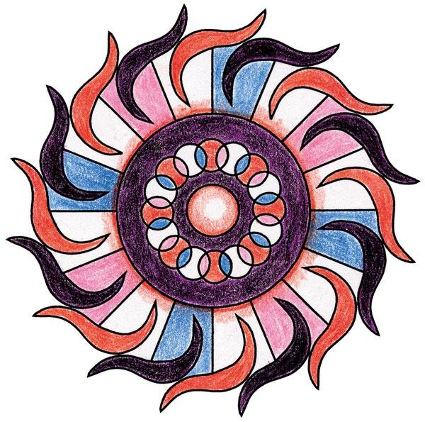 Produktbild Ravensburger Beschäftigung - Mandala Designer Mini romantic 29947, Zeichnen lernen für Kinder ab 6 Jahren 7 von 7