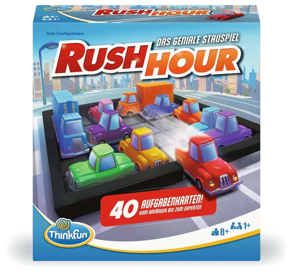 Thinkfun - Rush Hour® - Das geniale Stauspiel. Logikspiel von Thinkfun für Jungen und Mädchen ab 8 Jahren