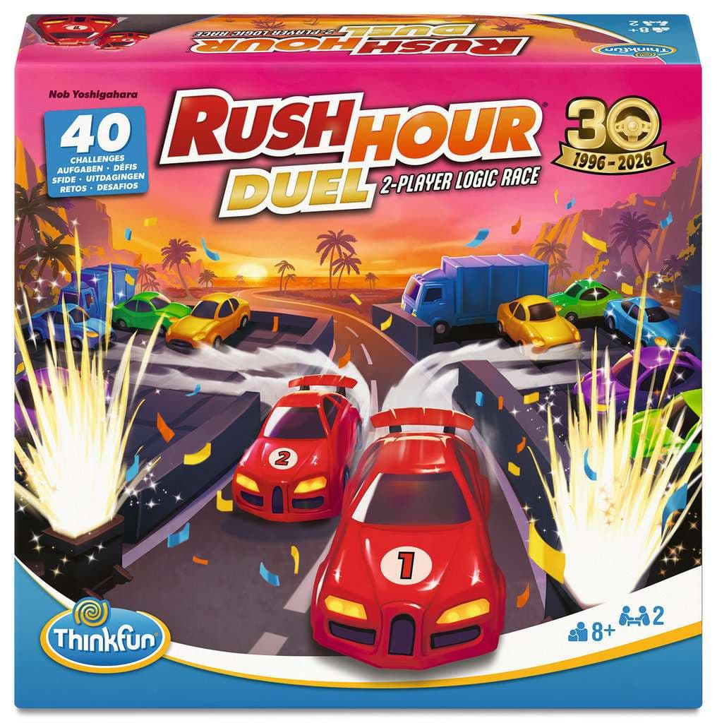 ThinkFun Rush Hour Duel - Logikspiel ab 8 Jahre