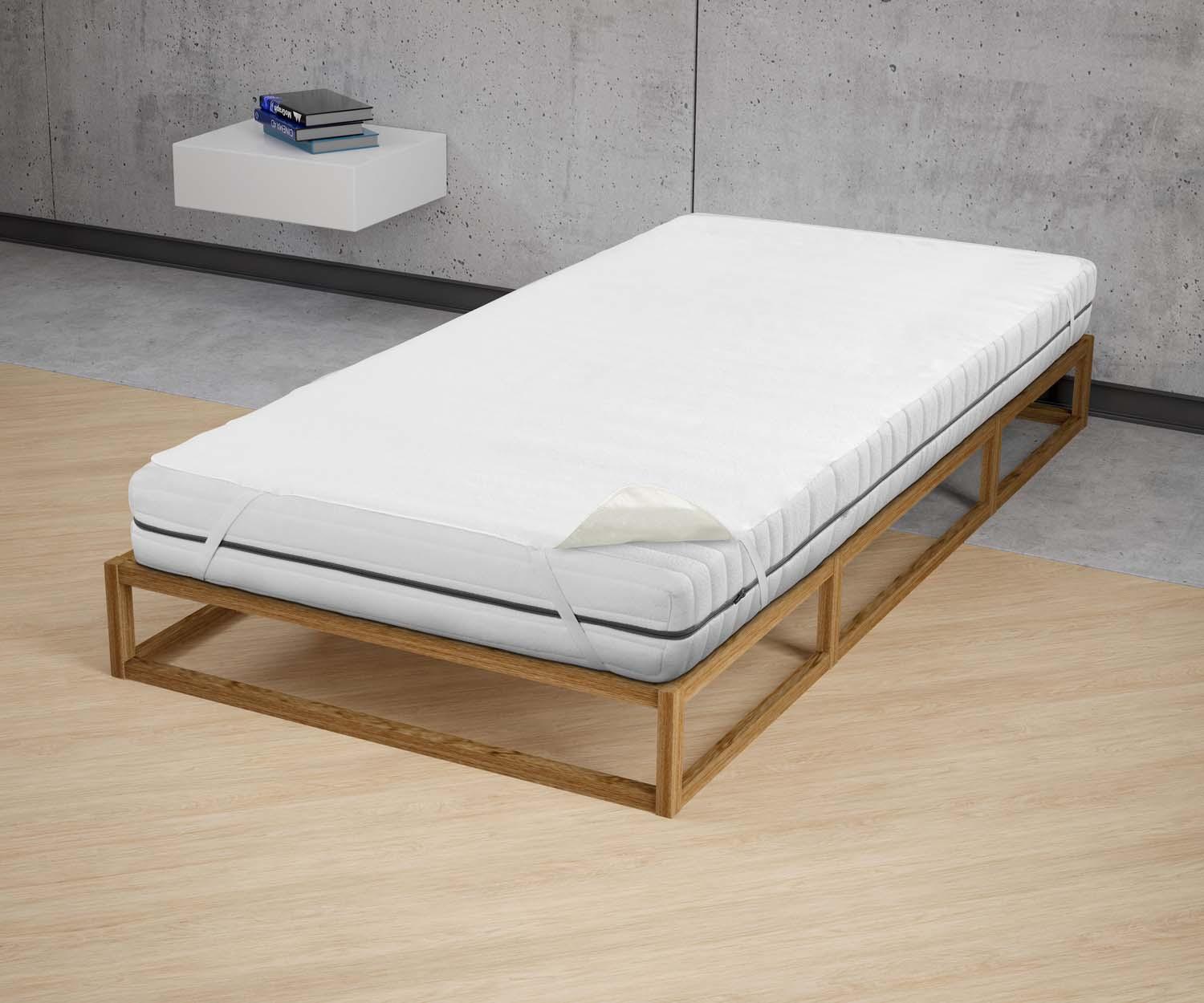 Produktbild biberna wasserundurchlässige Molton Matratzenauflage 100x200cm 4 von 8
