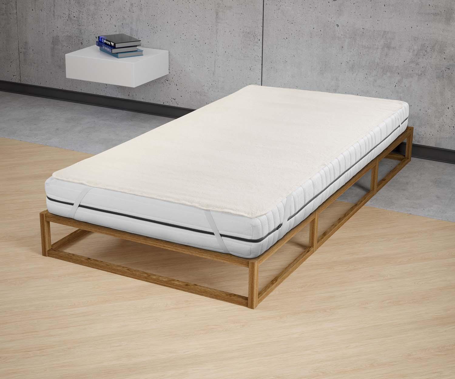 Produktbild biberna Molton Matratzenauflage 140x200cm 7 von 8