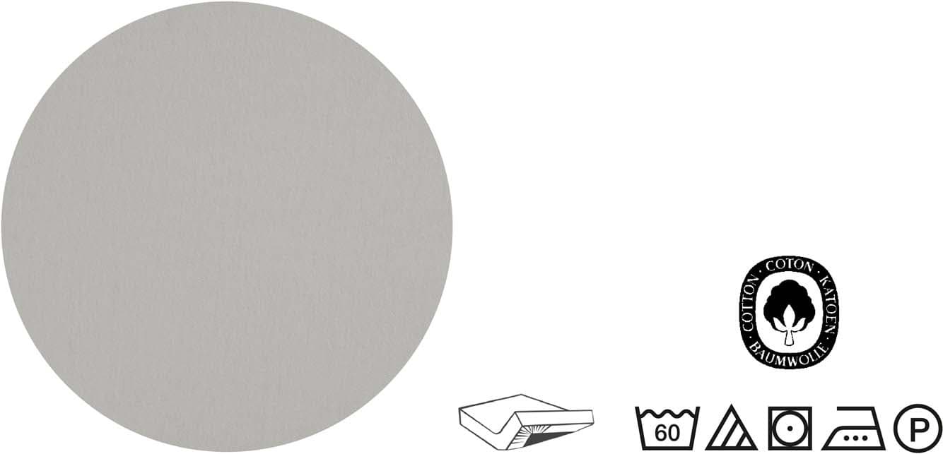 Produktbild biberna Jersey Spannbetttuch 140-160x200cm 5 von 6