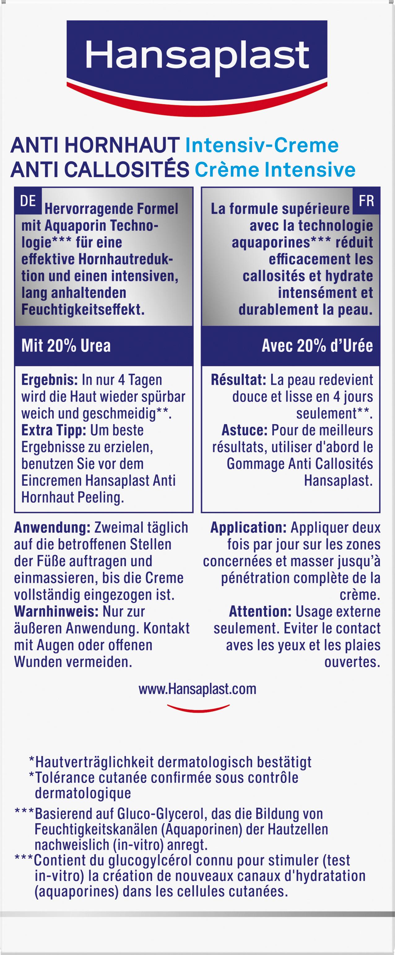 Produktbild Hansaplast Anti Hornhaut Intensiv-Creme 2 von 8