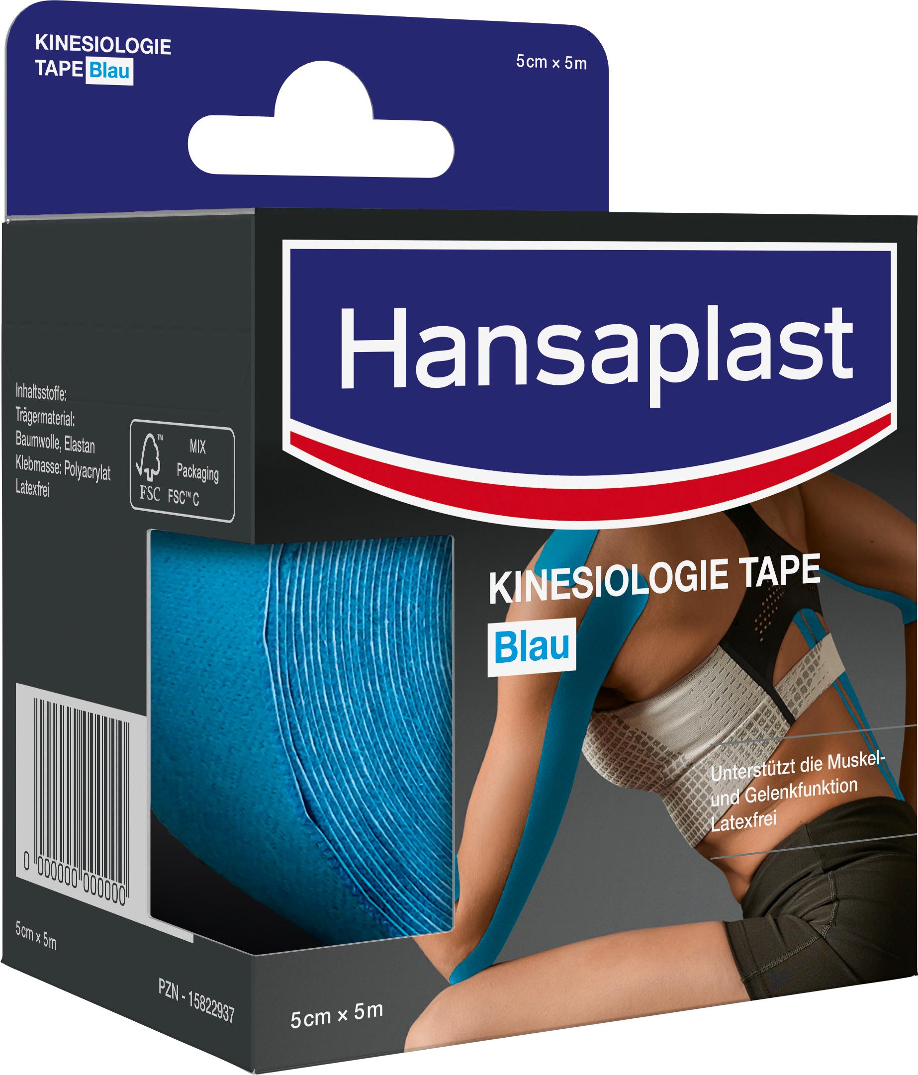 Produktbild Hansaplast Kinesiologie Tape Blau 4 von 4