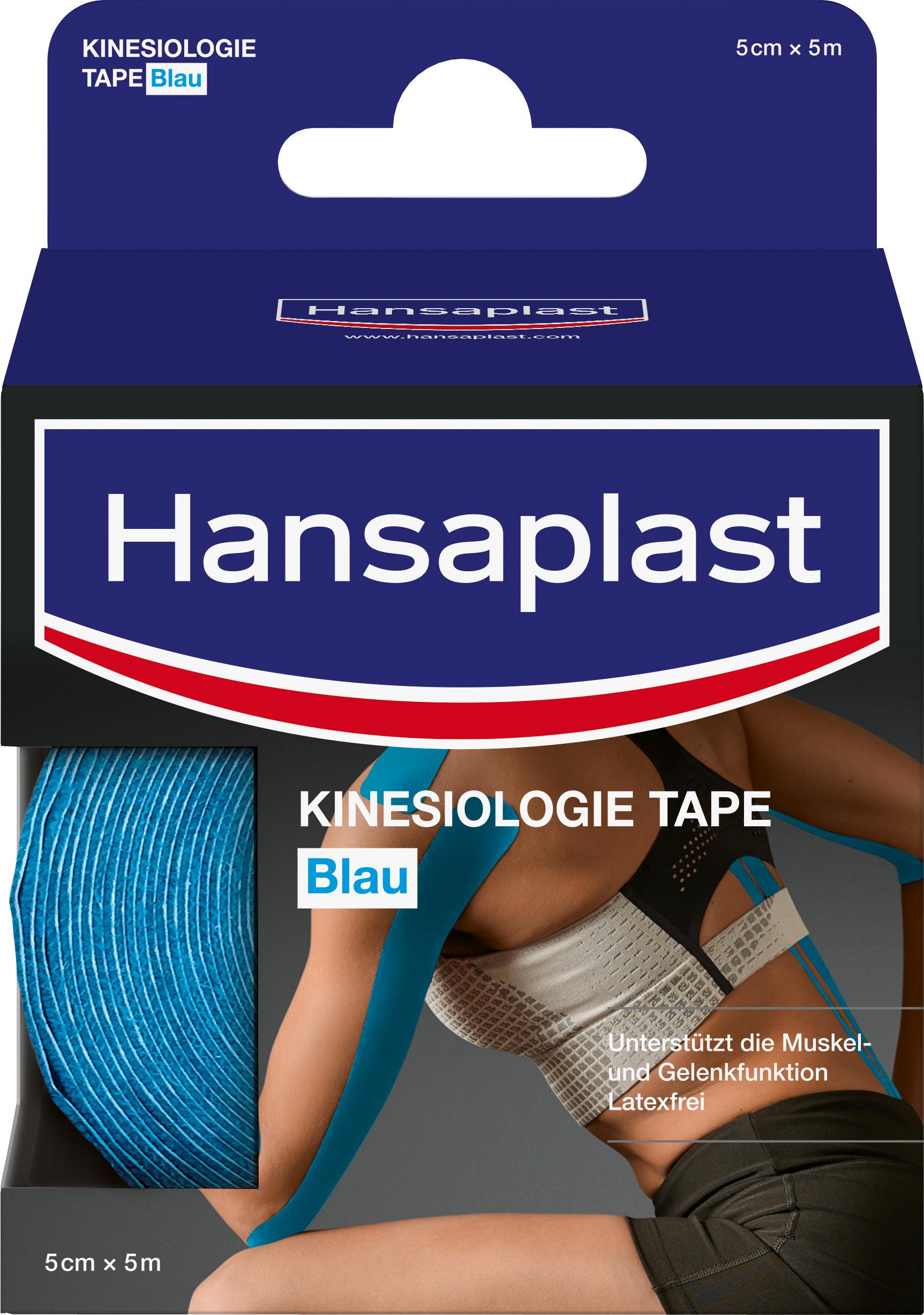 Hansaplast Kinesiologie Tape Blau