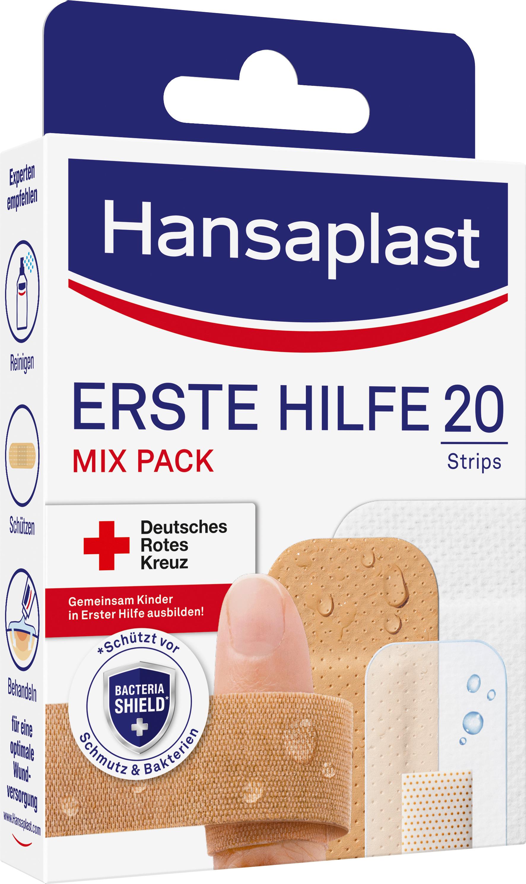 Hansaplast Erste Hilfe Pflaster Mix-Pack