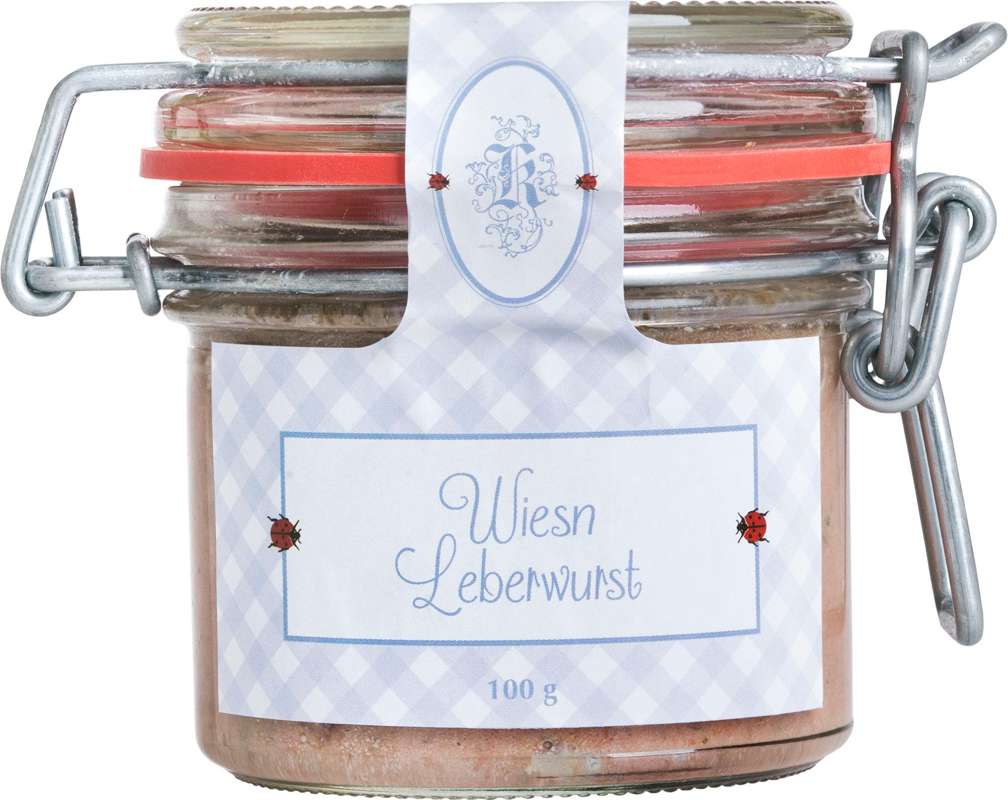 Käfer Wiesn Leberwurst mit Wiesn-Etikett
