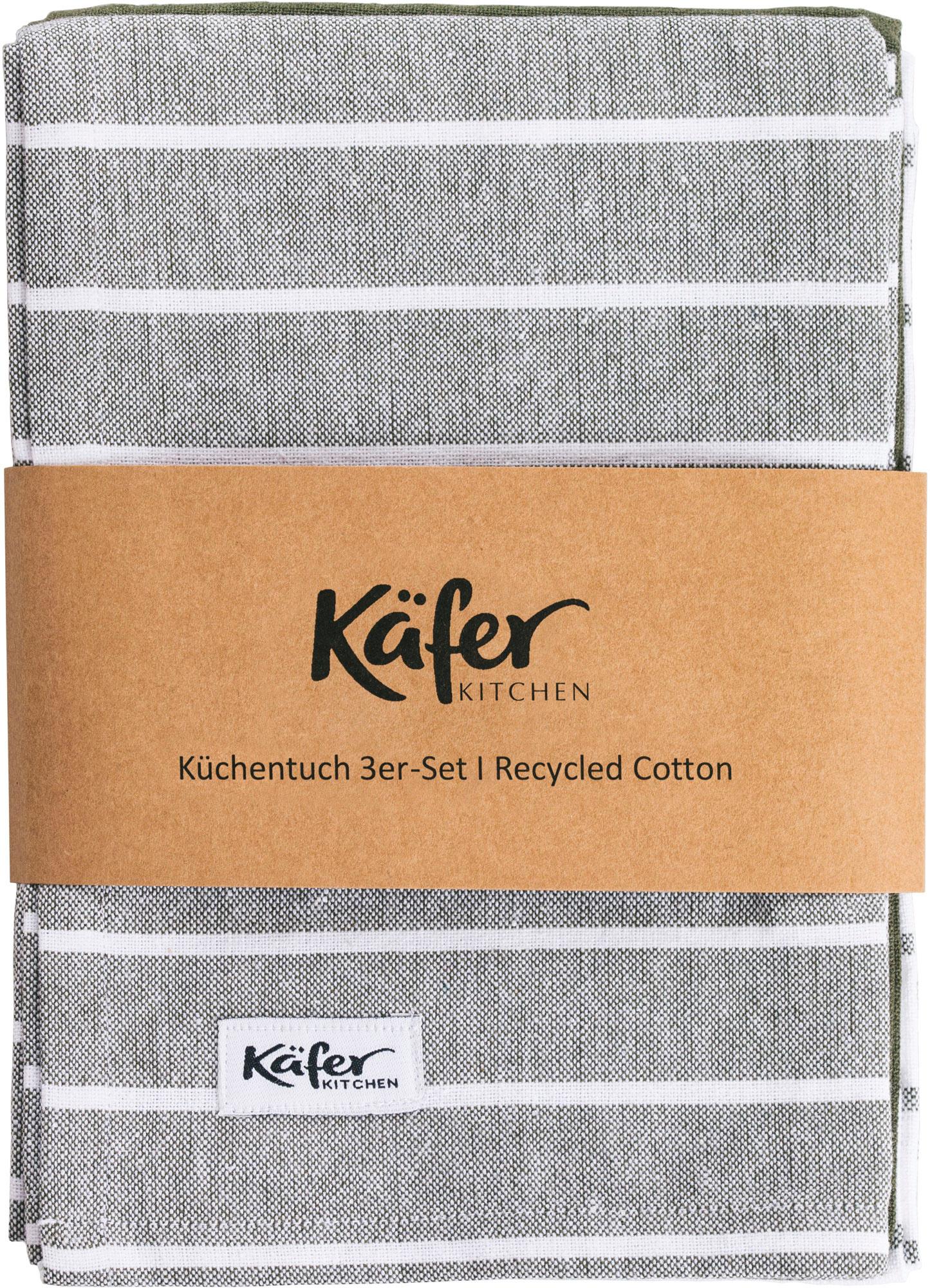 Käfer Kitchen Geschirrtücher 3er Set