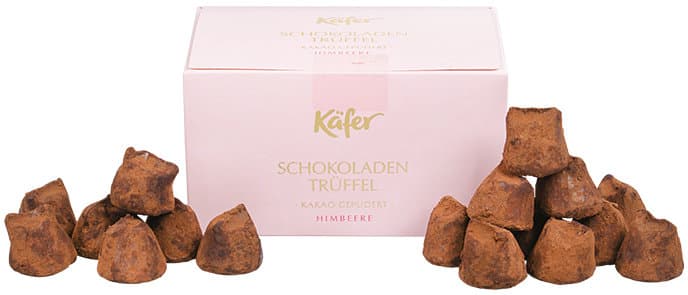 Käfer Schokoaldentrüffel Himbeere