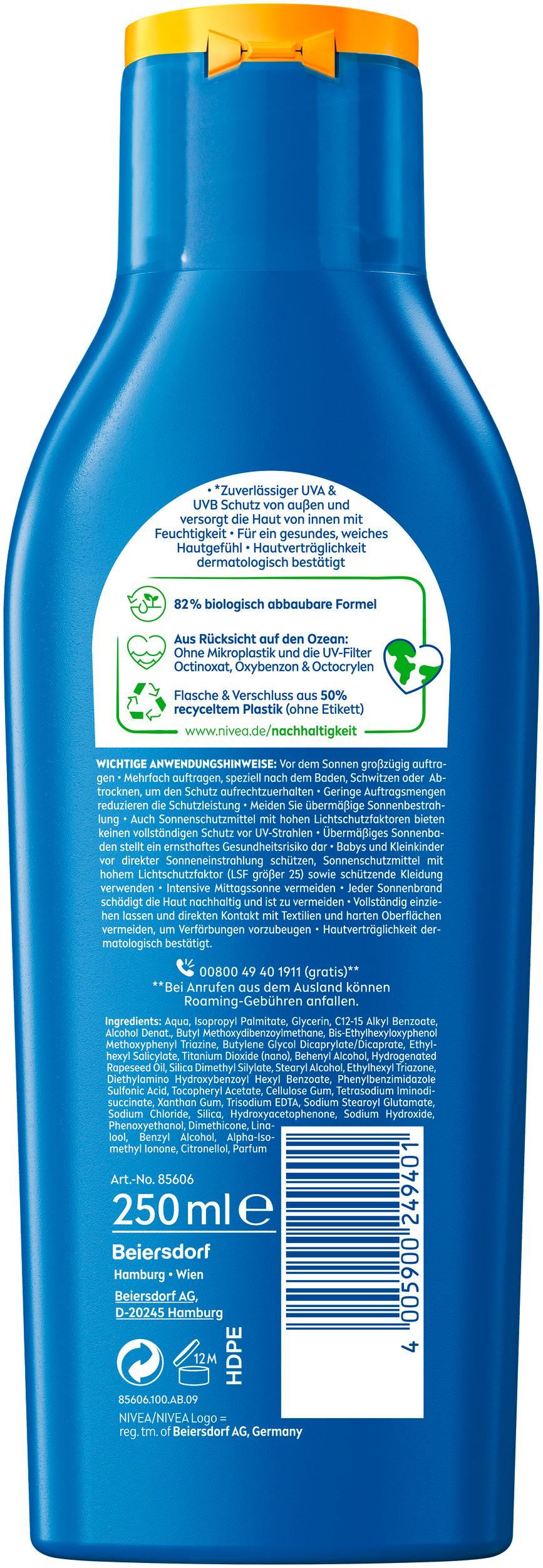 Produktbild NIVEA SUN Sonnenmilch LF30 2 von 8