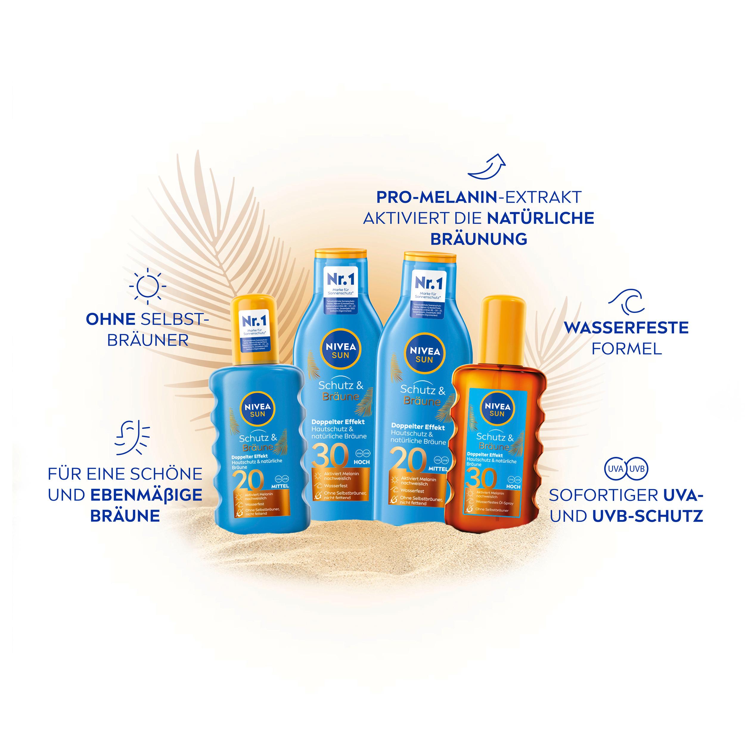 Produktbild NIVEA SUN Schutz&Bräune Sonnenöl LSF30 5 von 5