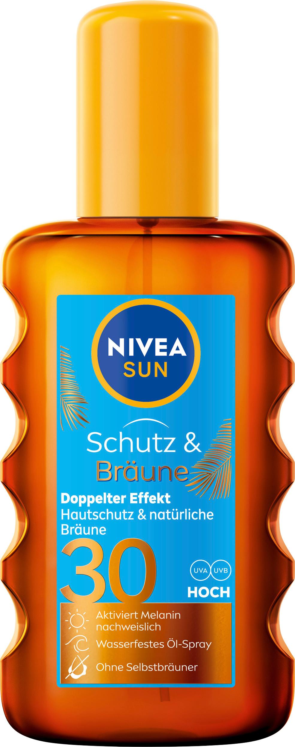 NIVEA SUN Schutz&Bräune Sonnenöl LSF30