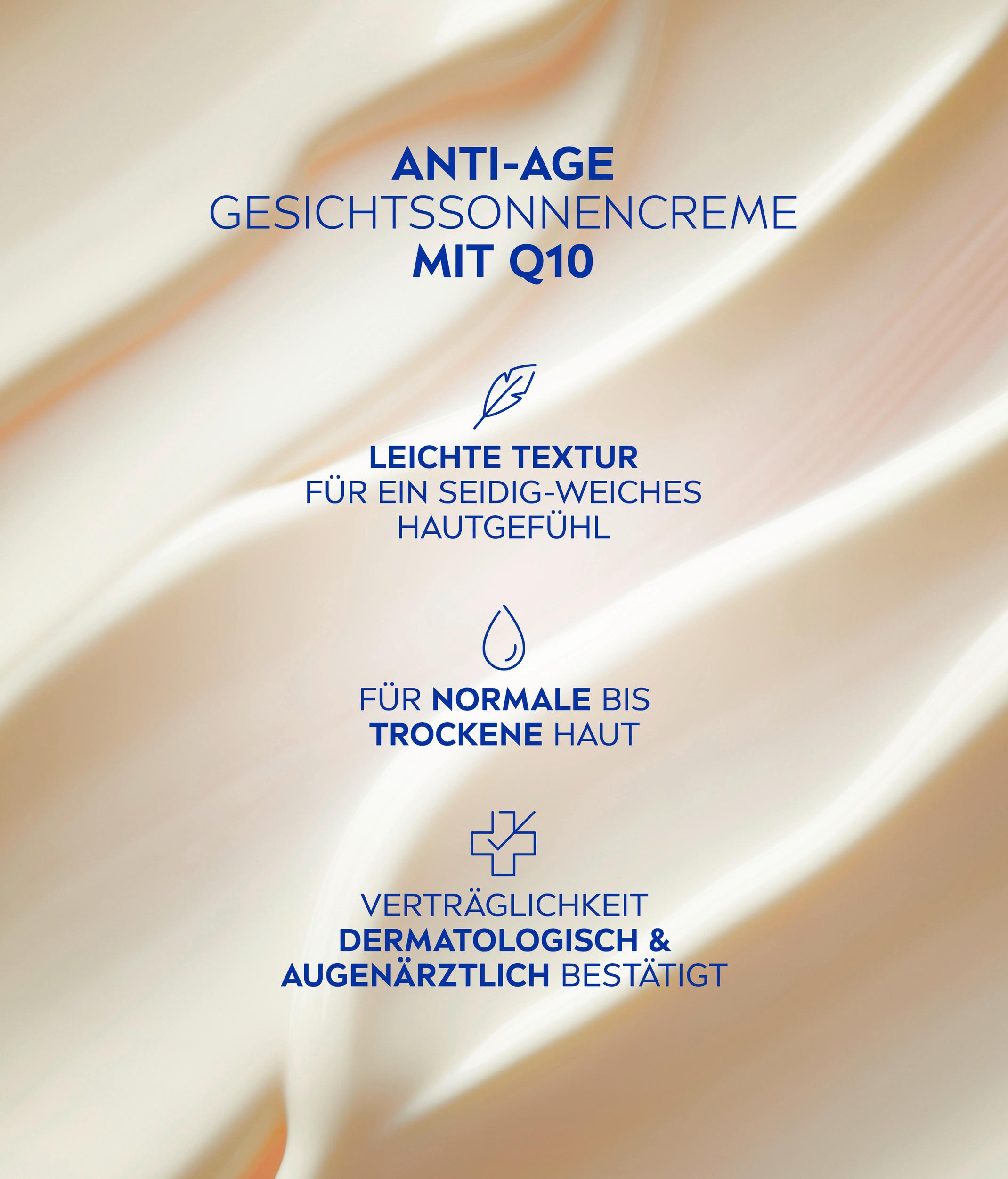 Produktbild NIVEA SUN Anti-Age UV Sonnenschutz Q10 LF50 4 von 4