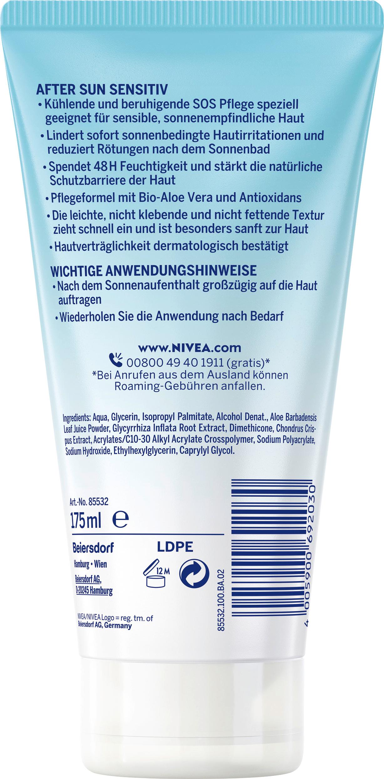 Produktbild NIVEA SUN After Sun Sensitiv SOS 2 von 5