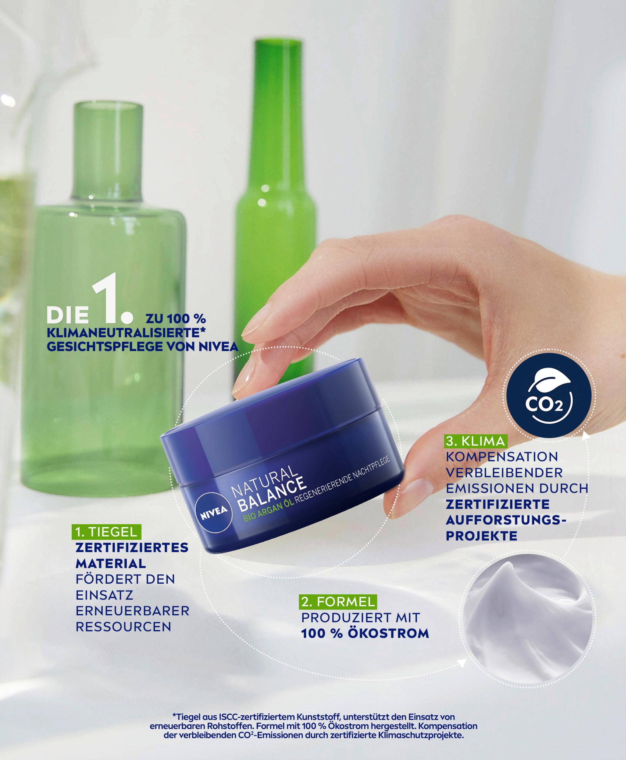 Produktbild NIVEA Natural Balance Regenerierende Nachtpflege für jeden Hauttyp 5 von 7