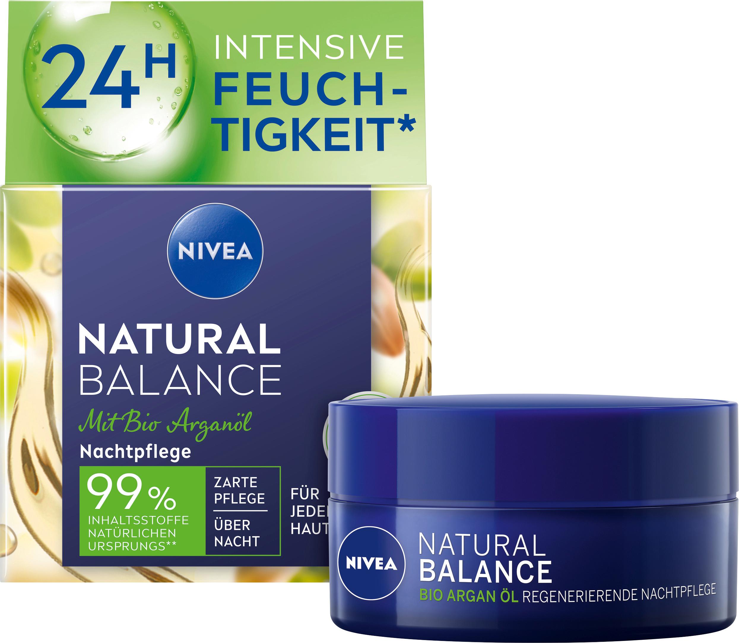 Produktbild NIVEA Natural Balance Regenerierende Nachtpflege für jeden Hauttyp 6 von 7