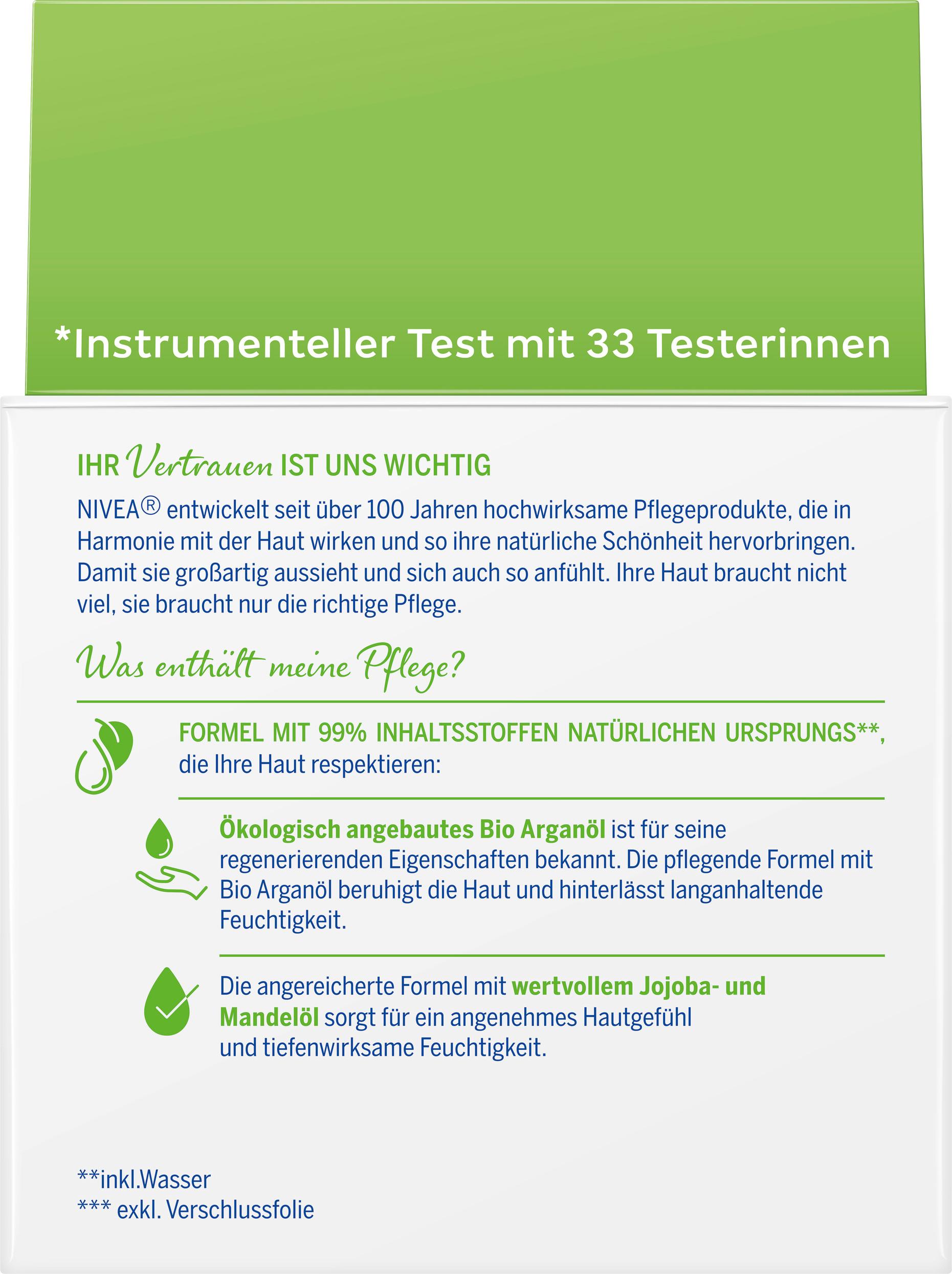 Produktbild NIVEA Natural Balance Regenerierende Nachtpflege für jeden Hauttyp 2 von 7
