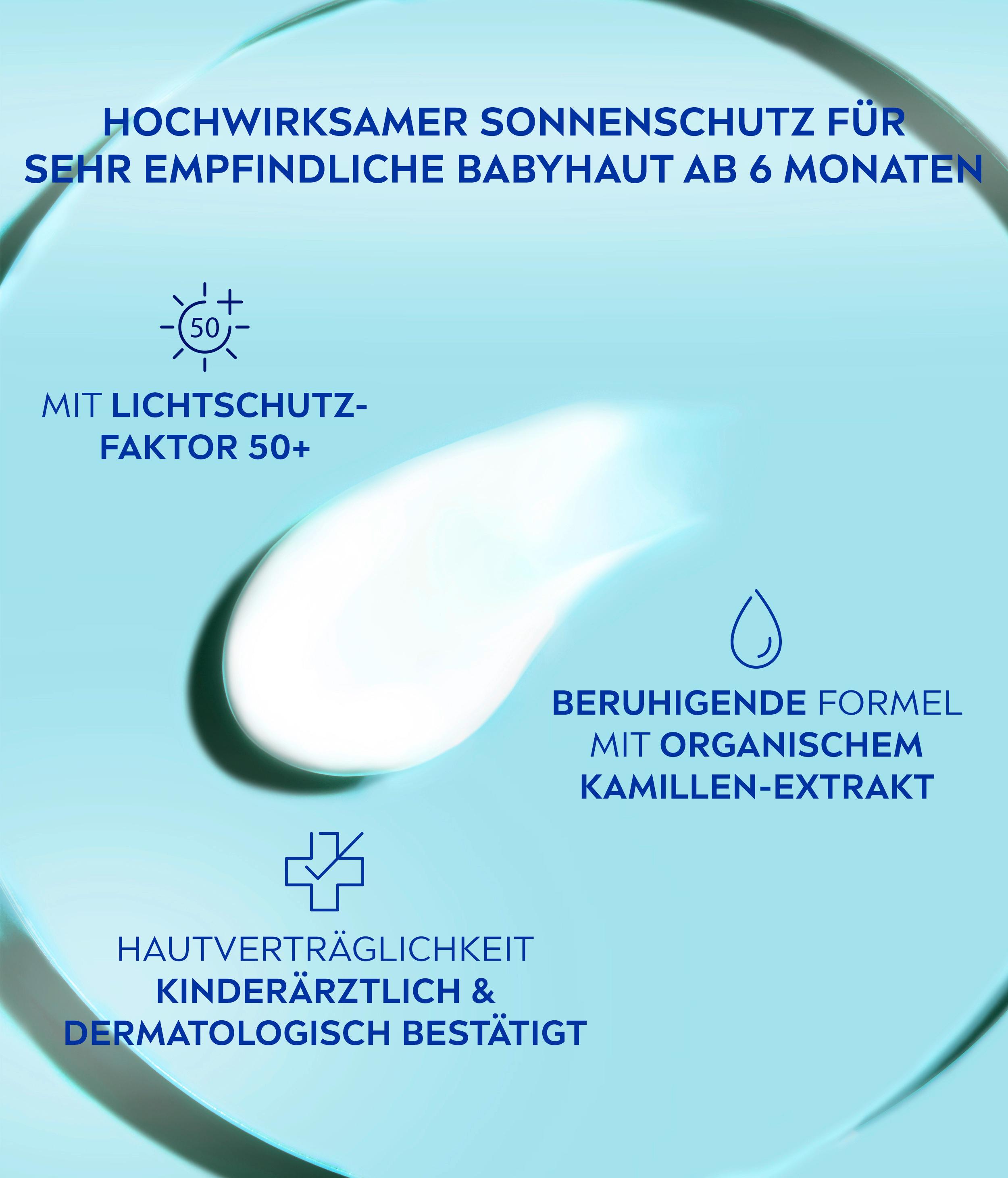 Produktbild NIVEA SUN Kids sensitiv Schutz&Pflege 50+ Sonnenmilch 6 von 6