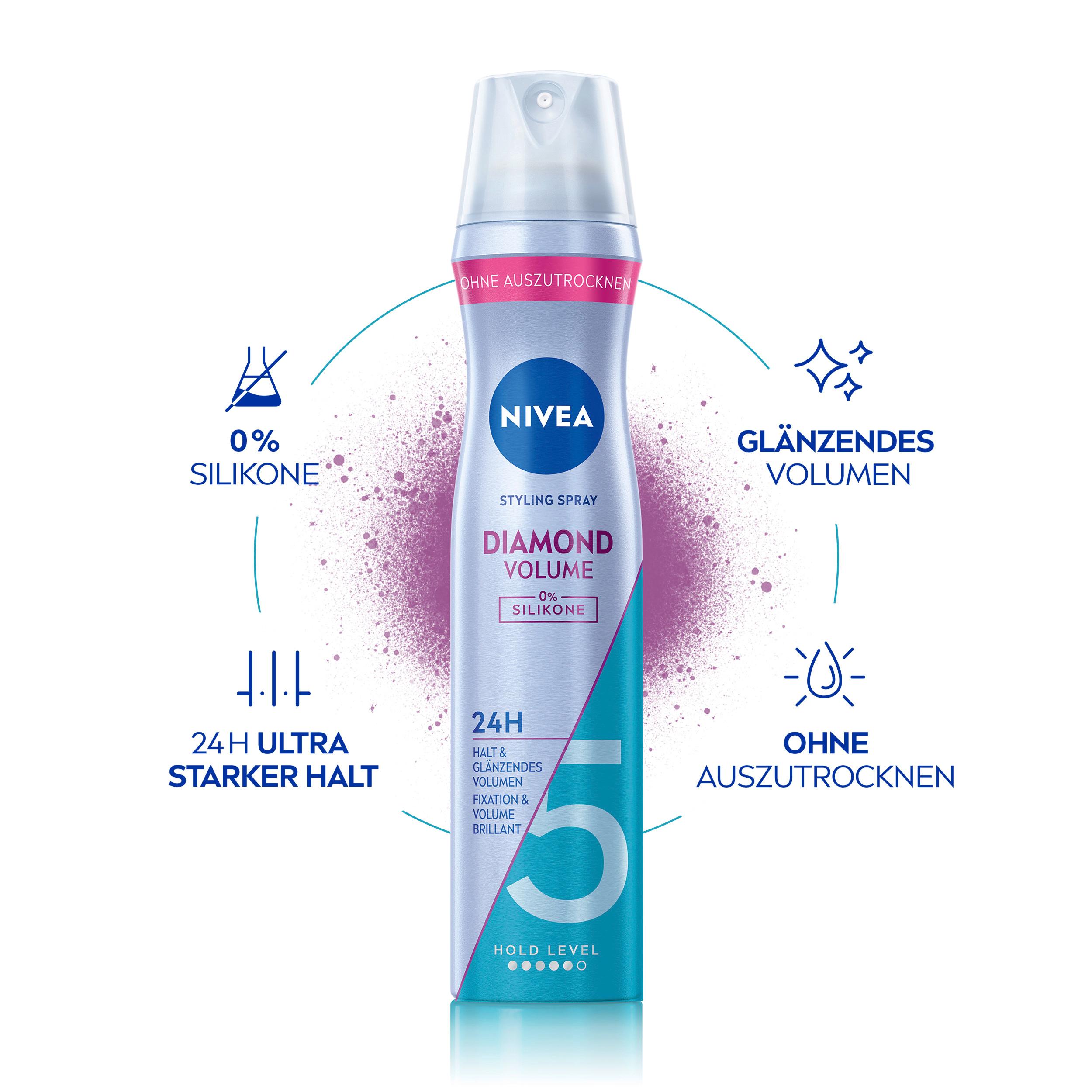 Produktbild NIVEA Diamant Volumen Haarspray Ultra Stark 3 von 7
