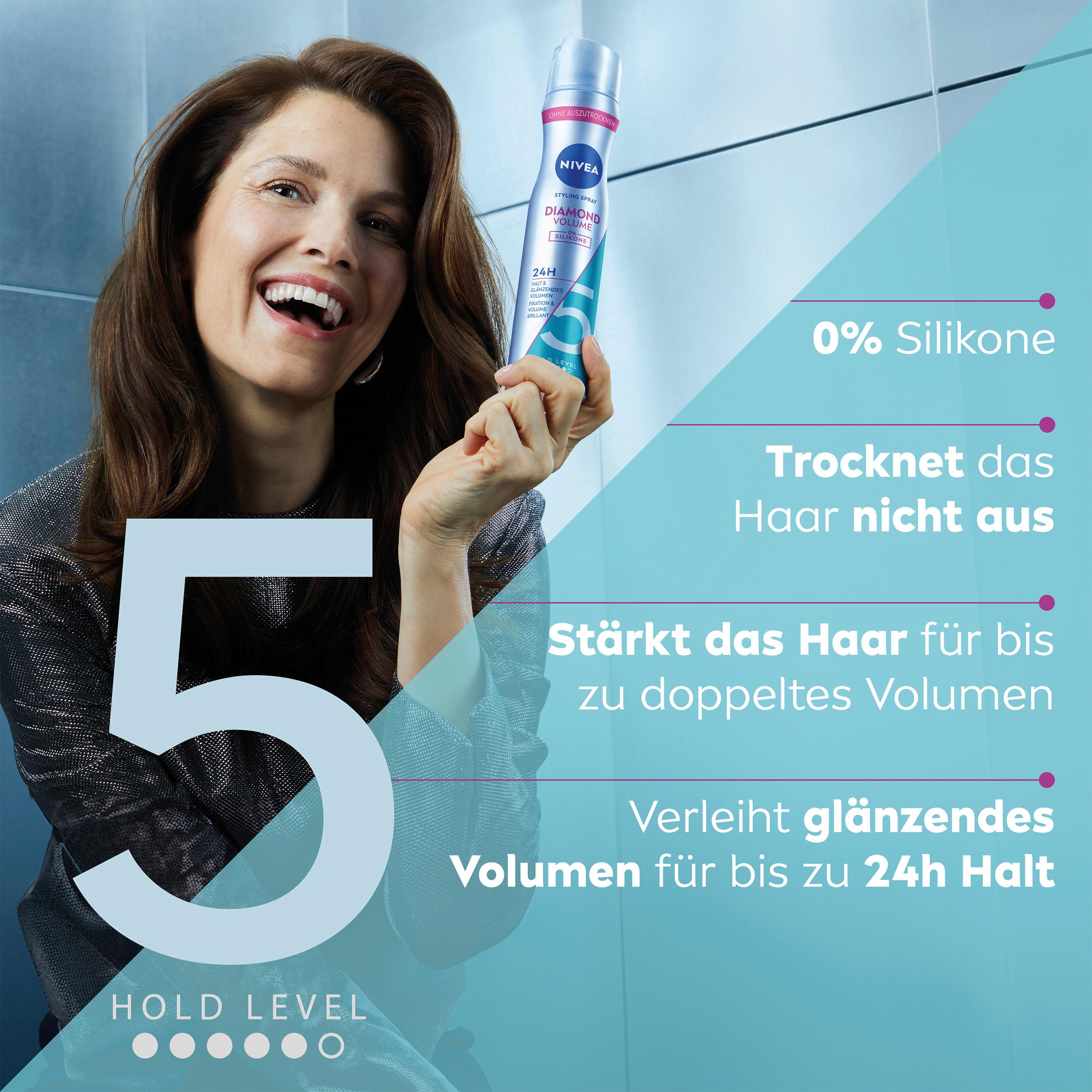 Produktbild NIVEA Diamant Volumen Haarspray Ultra Stark 7 von 7