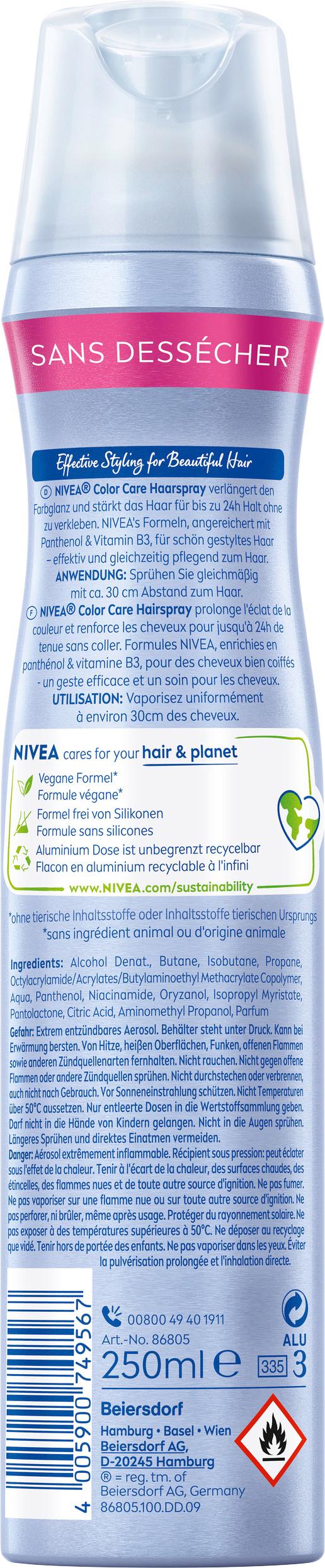 Produktbild NIVEA Color Pflege Haarspray Extra Stark 2 von 2