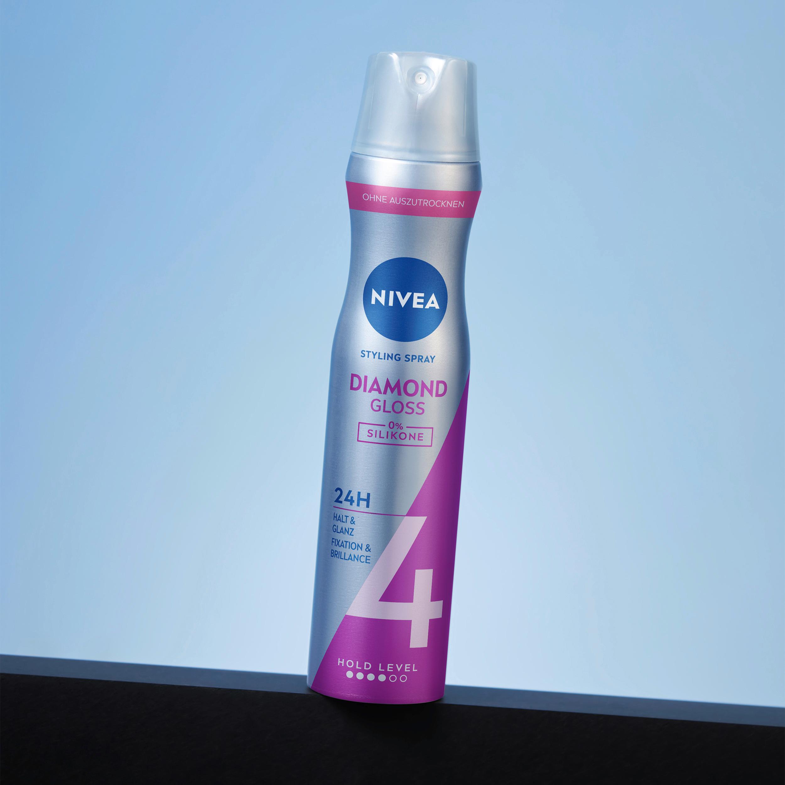 Produktbild NIVEA Diamant Glanz Haarspray Extra Stark 5 von 6