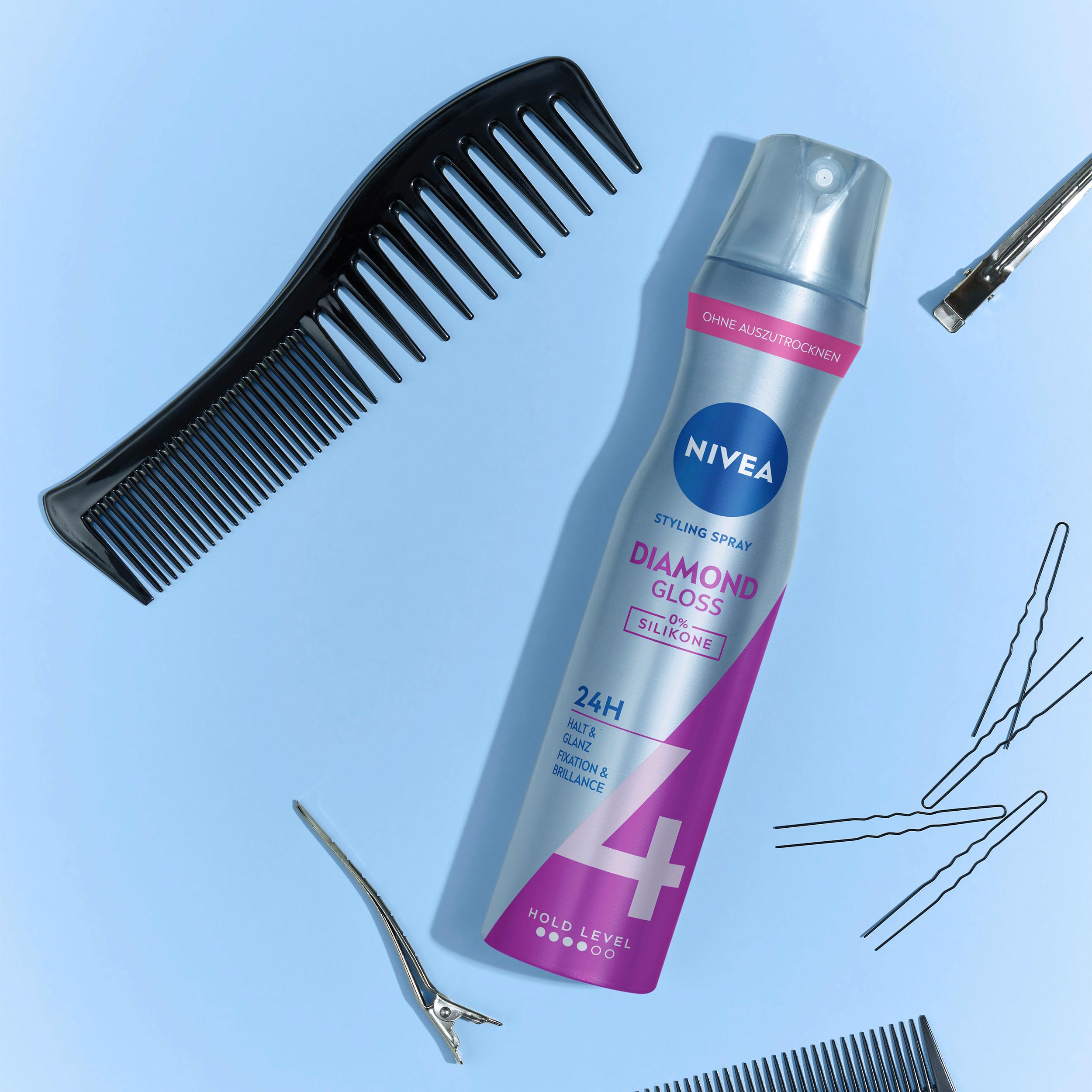 Produktbild NIVEA Diamant Glanz Haarspray Extra Stark 3 von 6