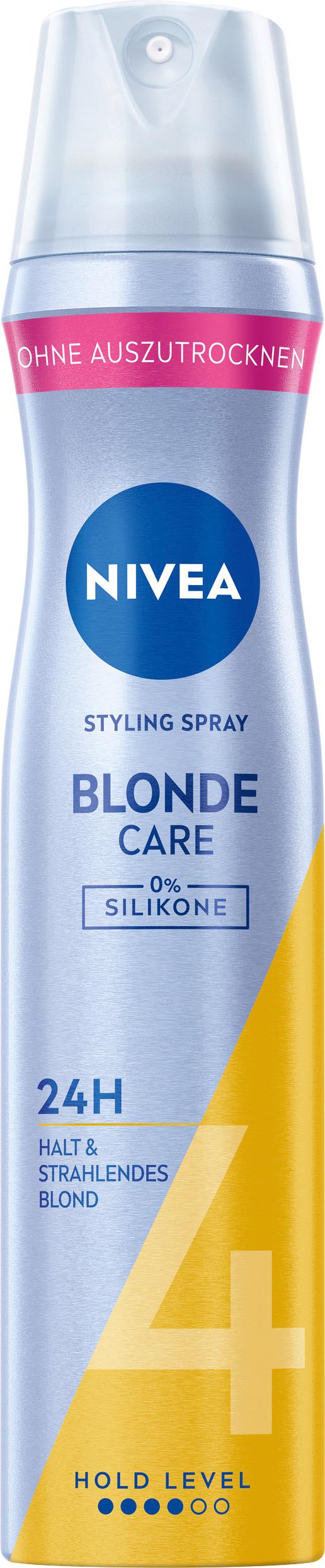 NIVEA Blond Pflege Haarspray Extra Stark