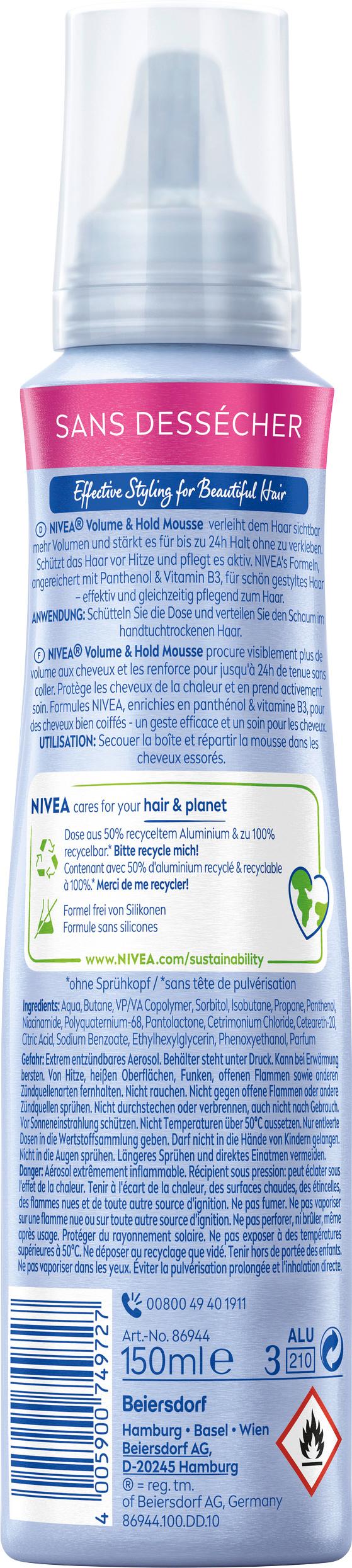 Produktbild NIVEA Volumen Pflege Schaumfestiger Extra Stark 2 von 6