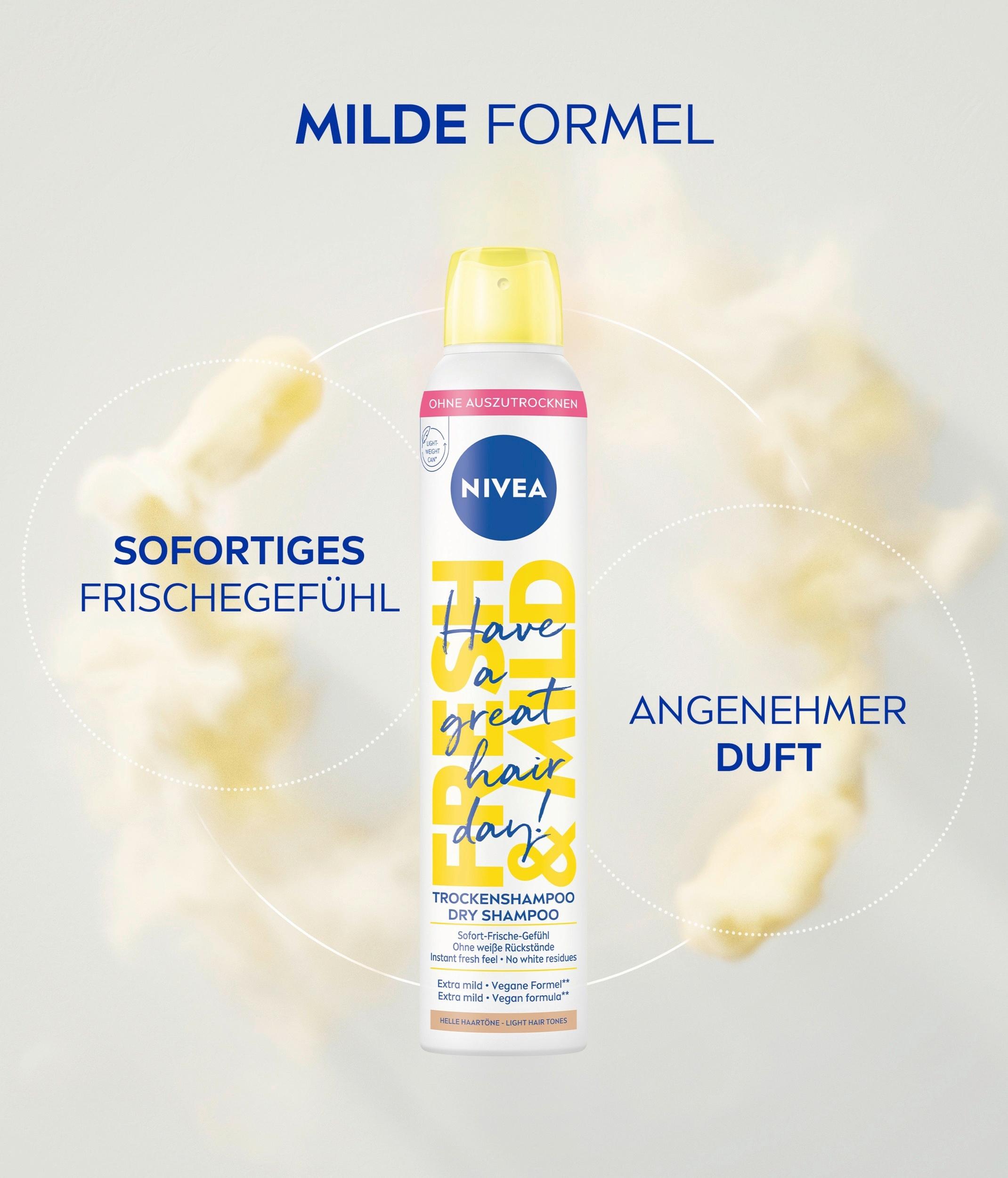Produktbild NIVEA Trockenshampoo Fresh&Mild helle Haartöne 3 von 7