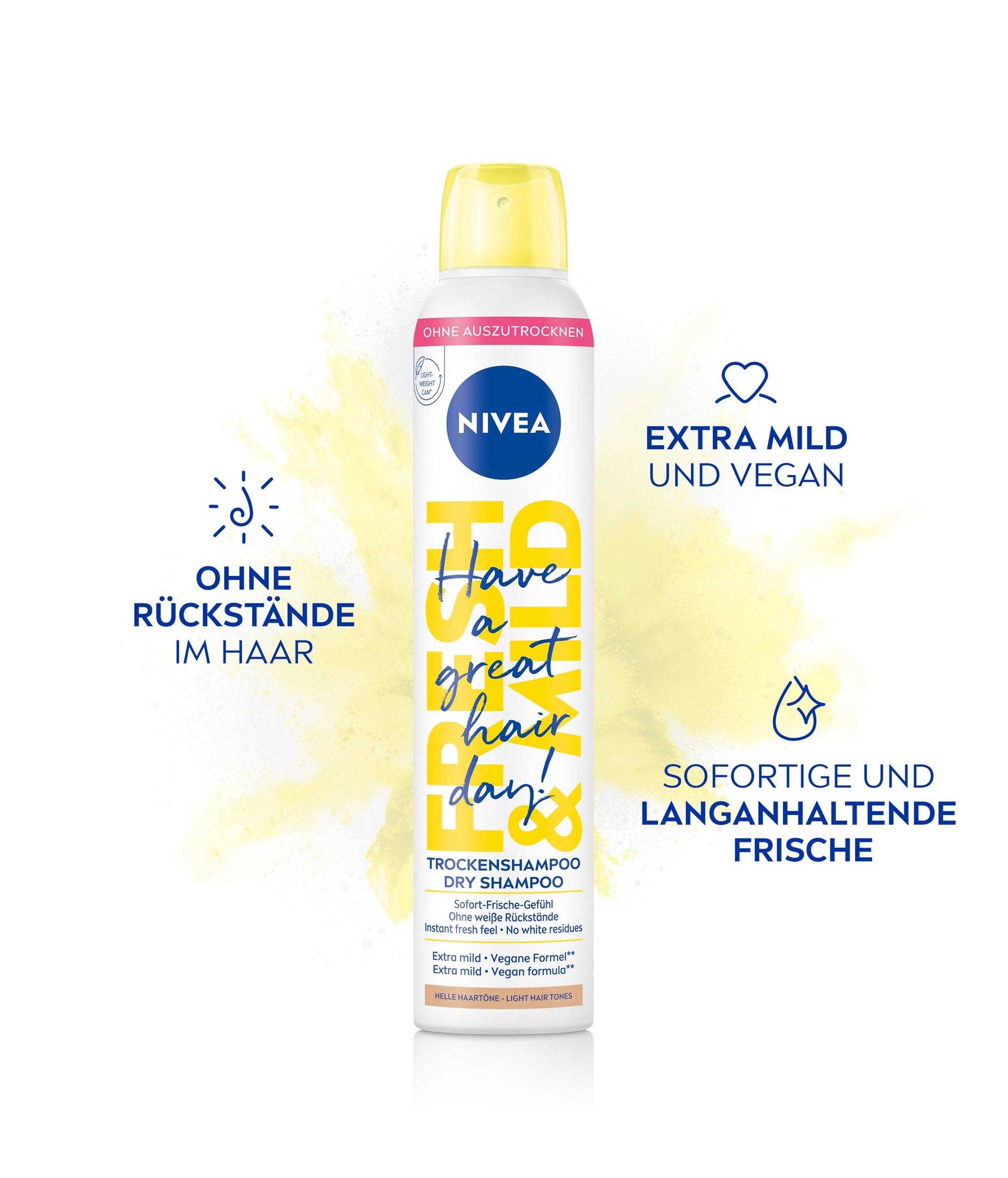 Produktbild NIVEA Trockenshampoo Fresh&Mild helle Haartöne 5 von 7