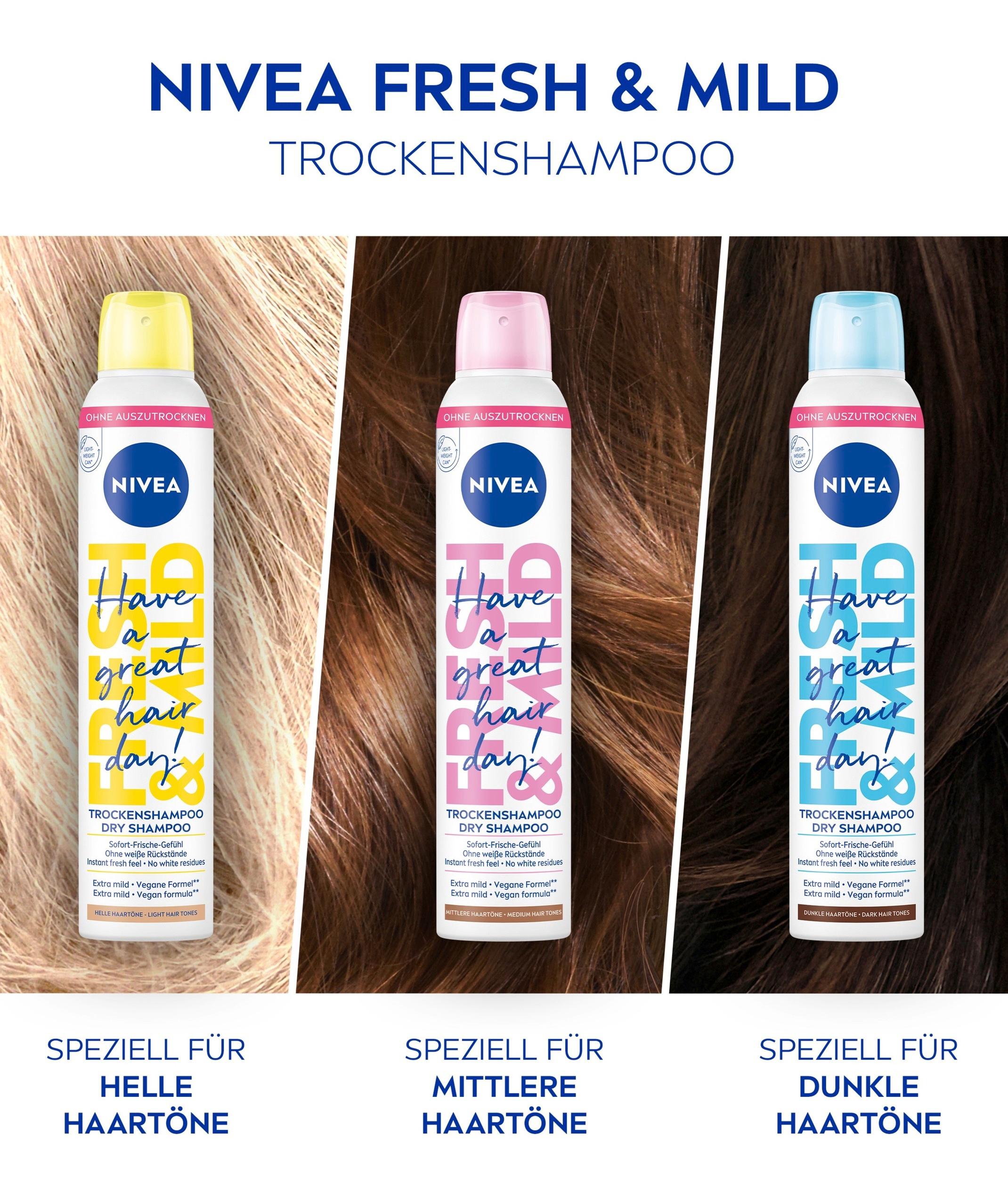 Produktbild NIVEA Trockenshampoo Extra mild vegane Formel 3 von 7