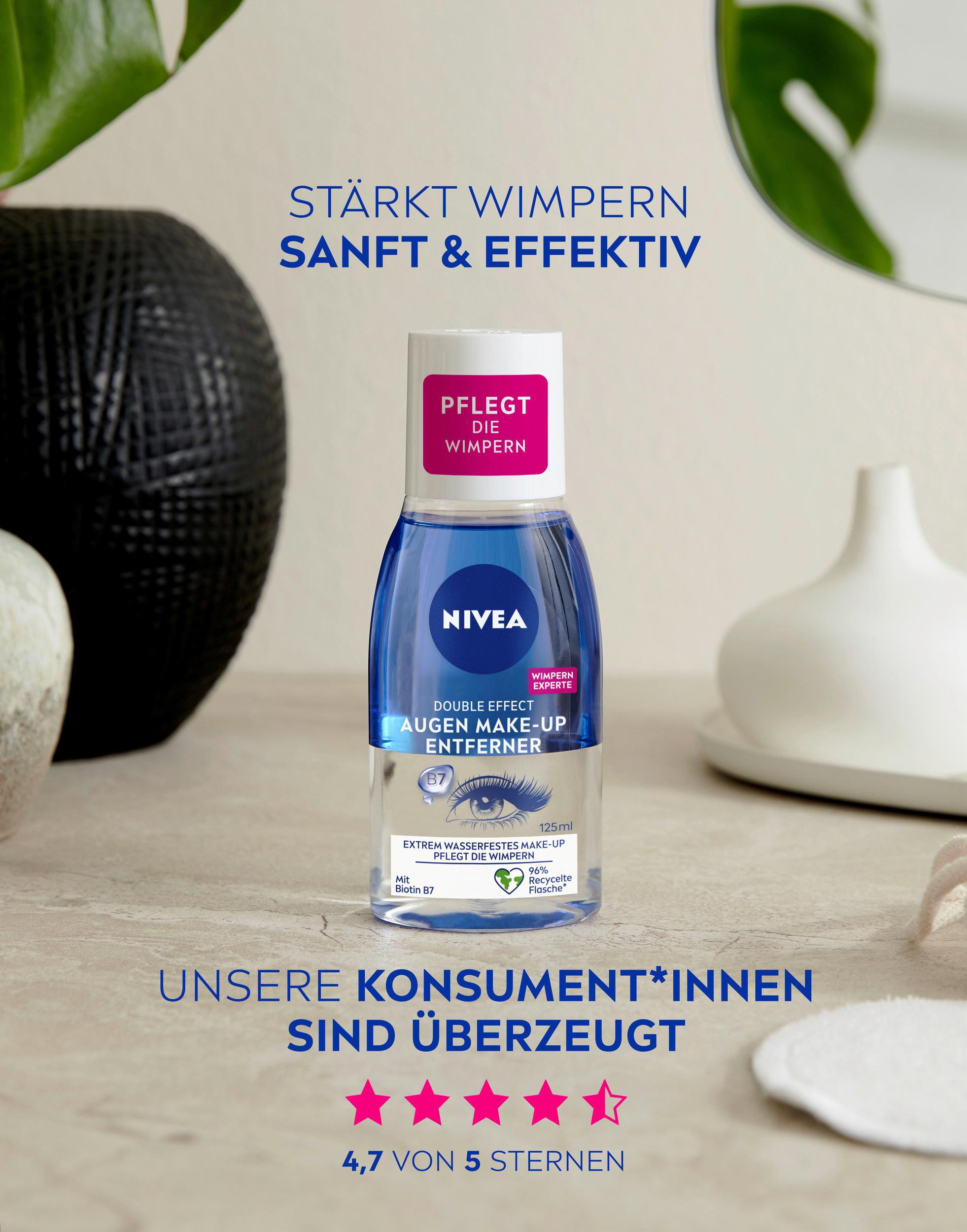 Produktbild NIVEA Double Effect Augen Make-Up Entferner 4 von 7