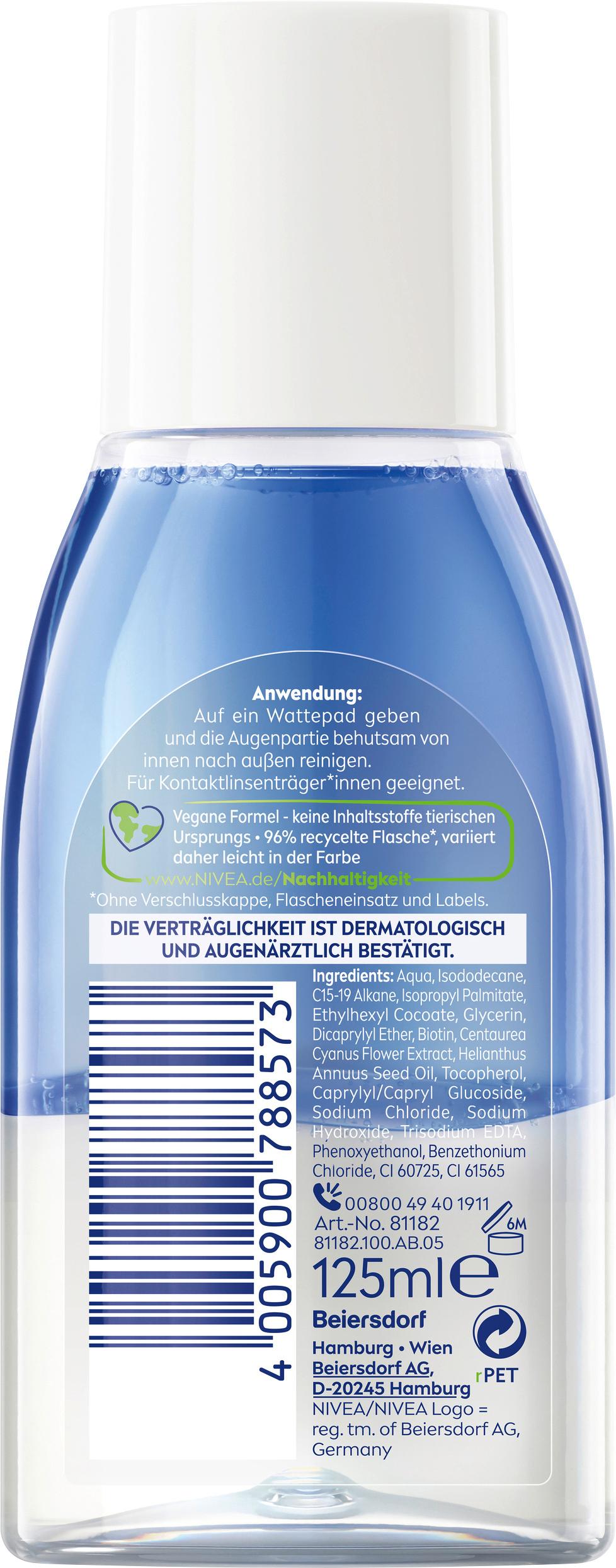Produktbild NIVEA Double Effect Augen Make-Up Entferner 2 von 7