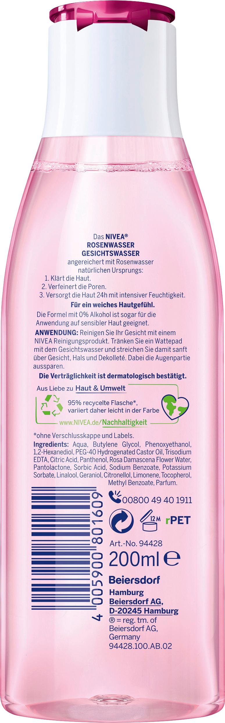 Produktbild NIVEA Rosenwasser Gesichtswasser alle Hauttypen 2 von 2