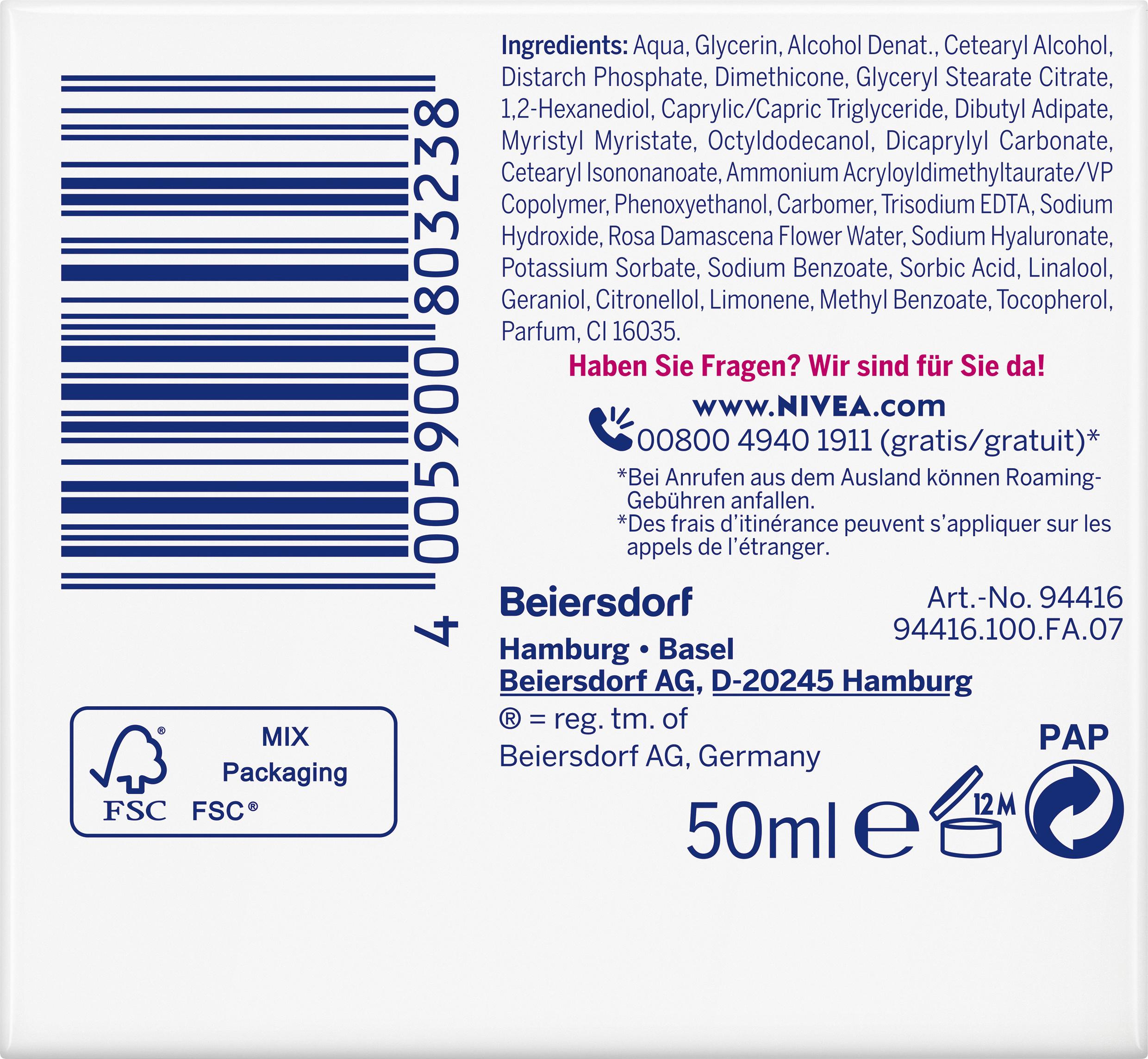 Produktbild NIVEA Rosenblüte 24h Tagespflege Gel-Creme 3 von 5