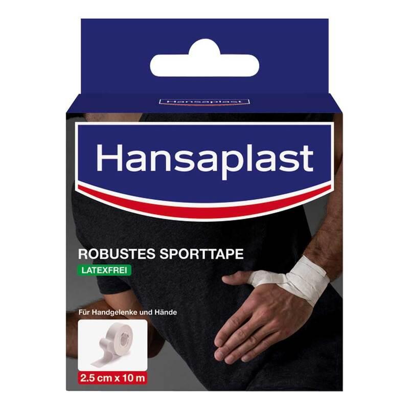 Hansaplast robustes Sporttape weiß 2,5cm