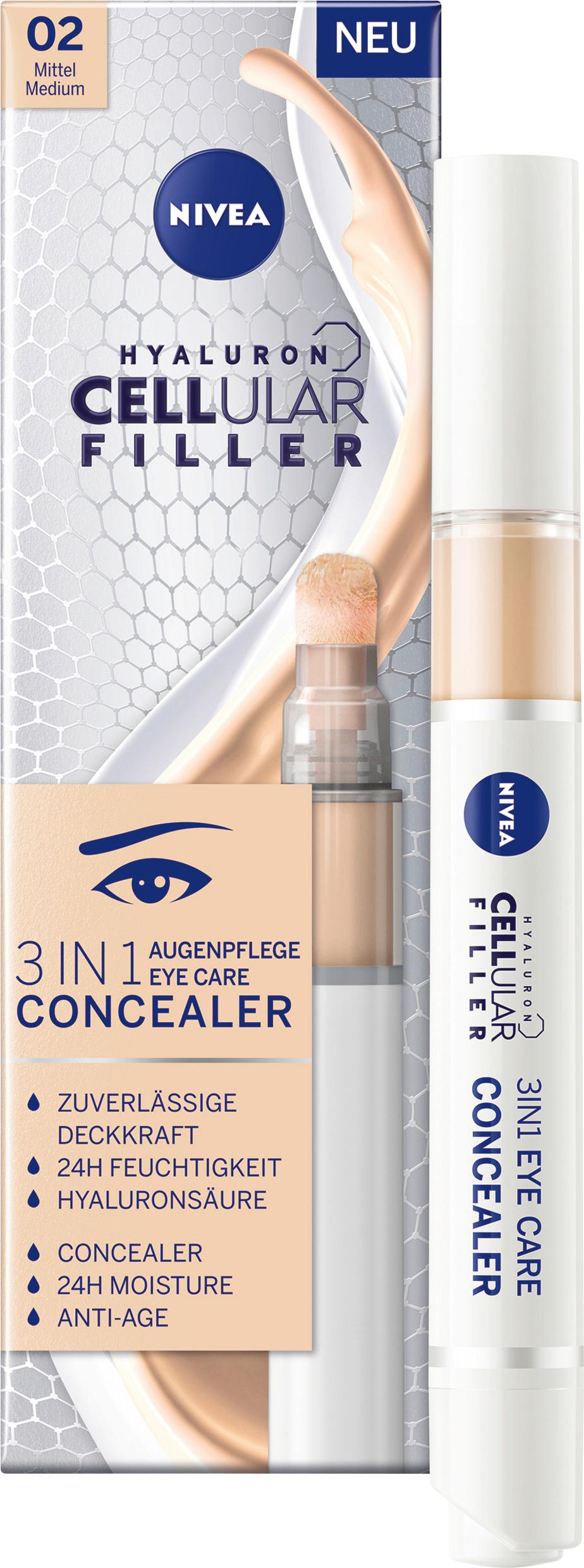 Produktbild NIVEA Cellular 3in1 Augenpflege Concealer 3 von 8