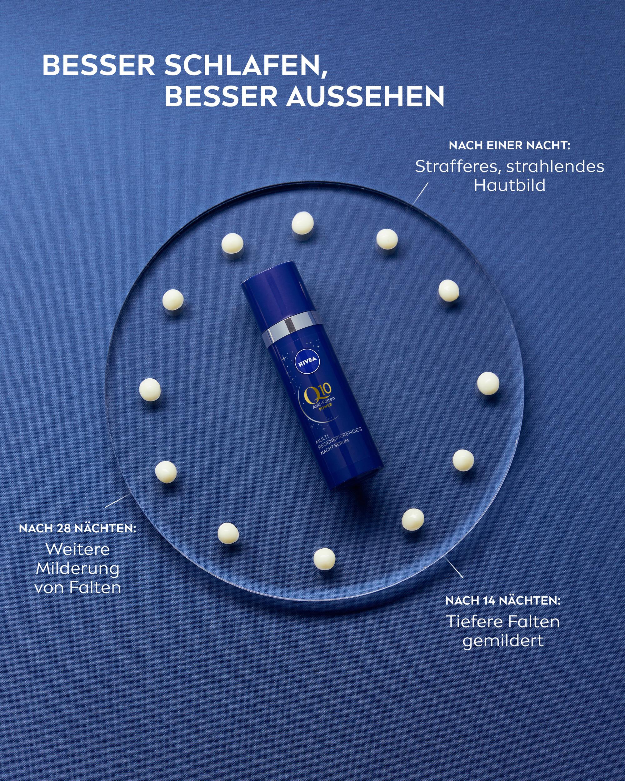 Produktbild NIVEA Q10 Anti Falten Power Multi regenerierendes Nacht Serum 5 von 7